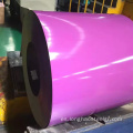 bobina de acero recubierta de color